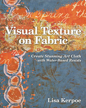 visual texture on fabric book lisa kerpoe