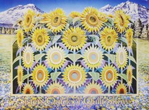 1996 SOQS Poster - sunflowers