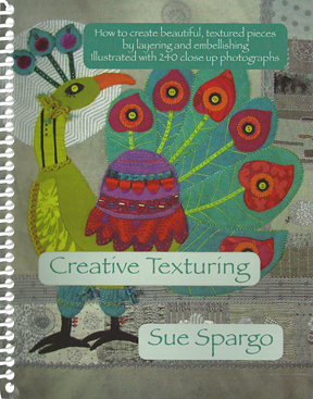 creative textureing book by sue spargo