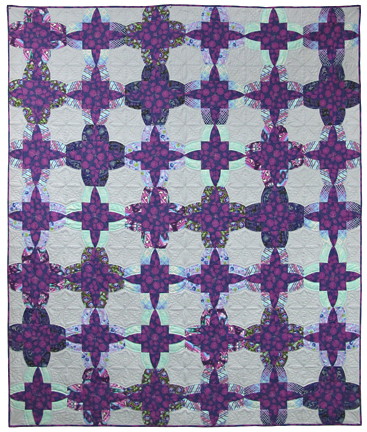 sassy stars tula pink quilt kit