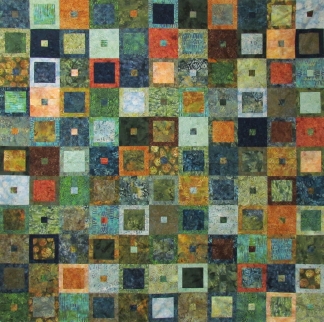 Blue Underground In & Out Quilt Kit