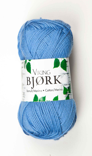 bjork yarn by viking of norway royal blue