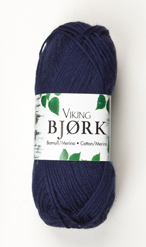 bjork yarn by viking of norway navy