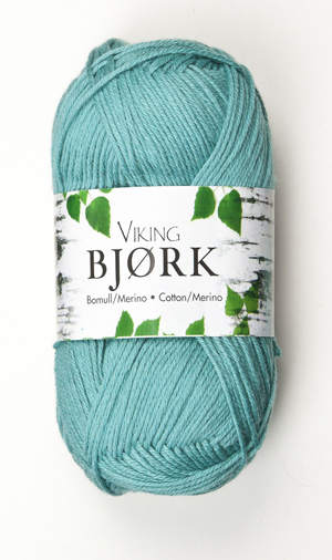bjork yarn by viking of norway Turquoise